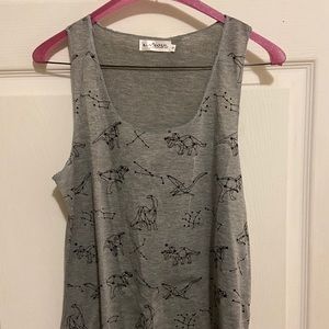 LA Soul Dinosaur workout tank